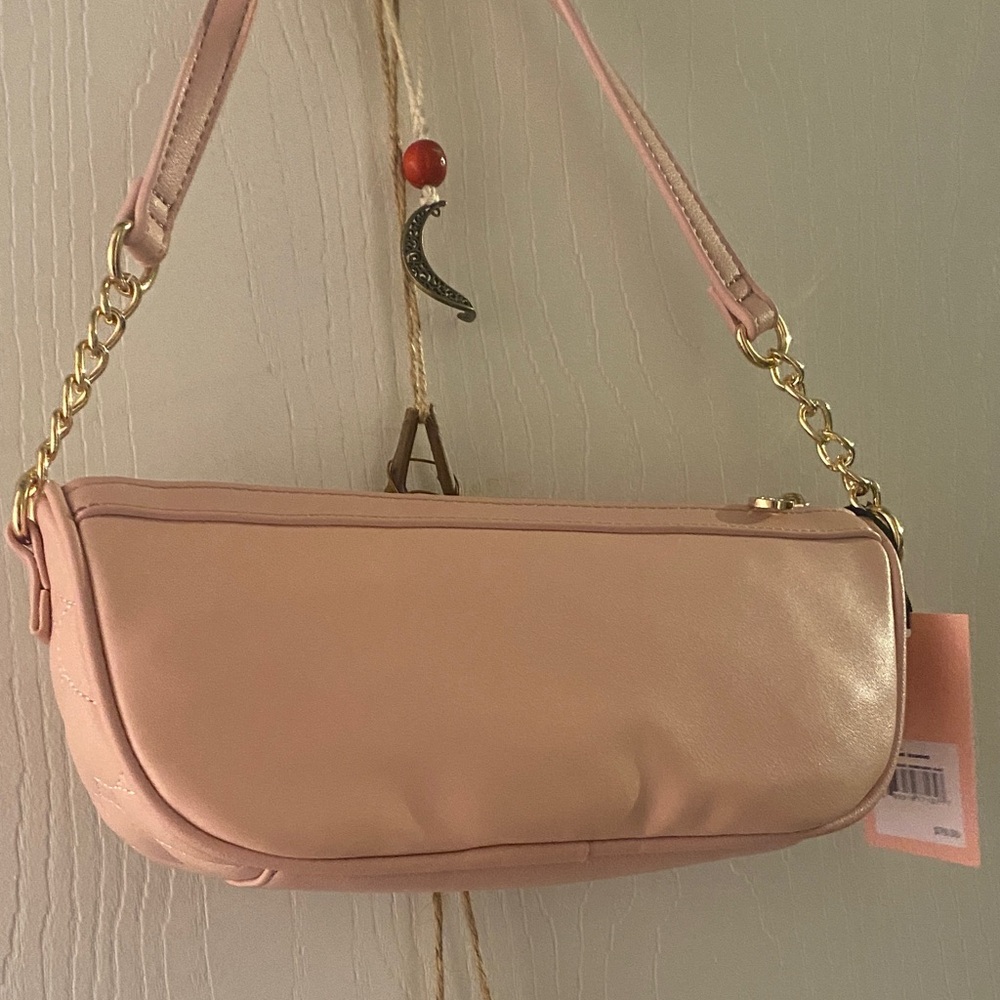 Juicy couture Pink Heart-Patterned Shoulder Bag nwt - Picture 4 of 5